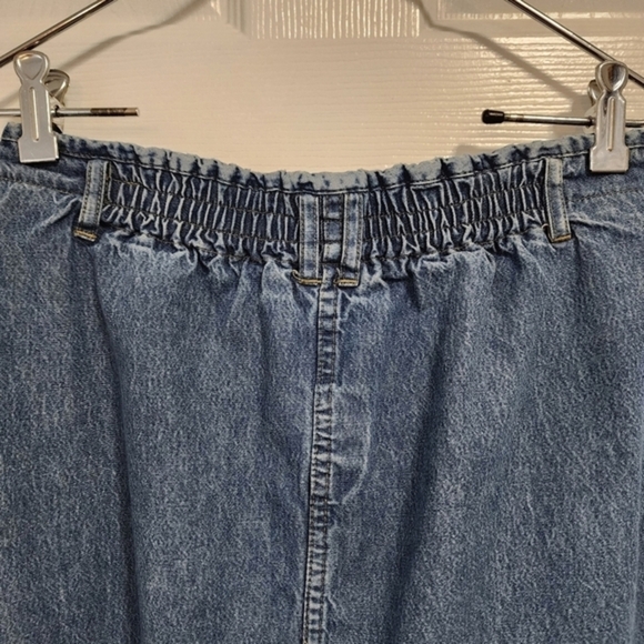 Bugle Boy Collection for Her Vintage‎ Button Down Denim Maxi Skirt Junior 10 - Picture 7 of 13